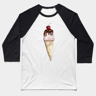 I scream for Ice Cream Baseball T-Shirt